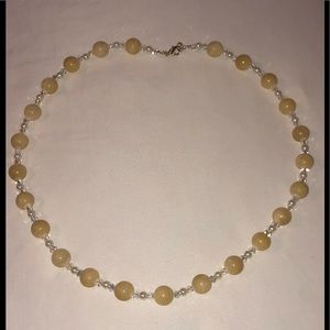 Beautiful Lemon Drop semi precious stone necklace